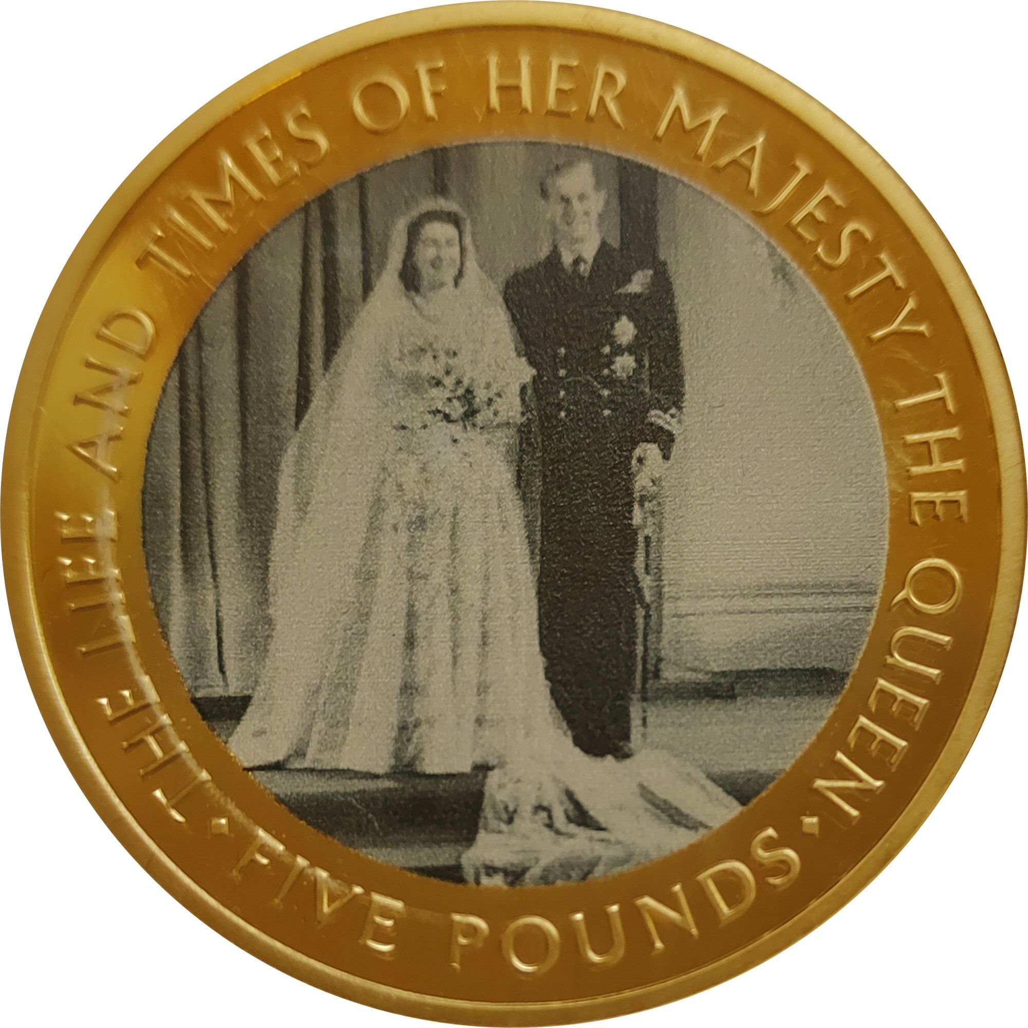 Tristan da Cunha 5 Pounds - Elizabeth II Photo, 1947