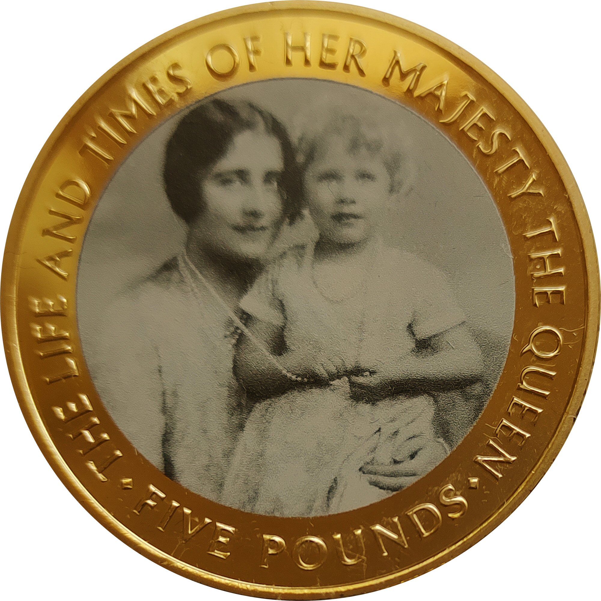 Tristan da Cunha 5 Pounds - Elizabeth II Photo, 1936