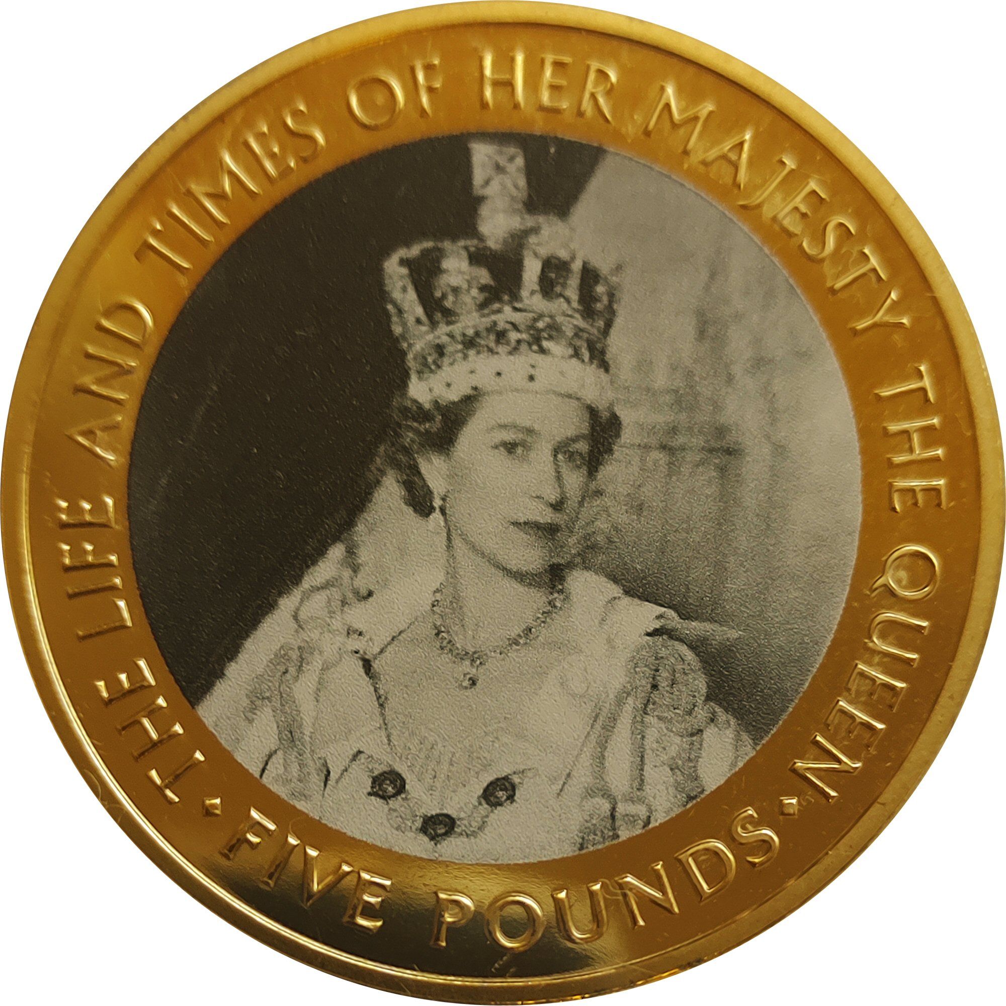 Tristan da Cunha 5 Pounds - Elizabeth II Photo, 1953