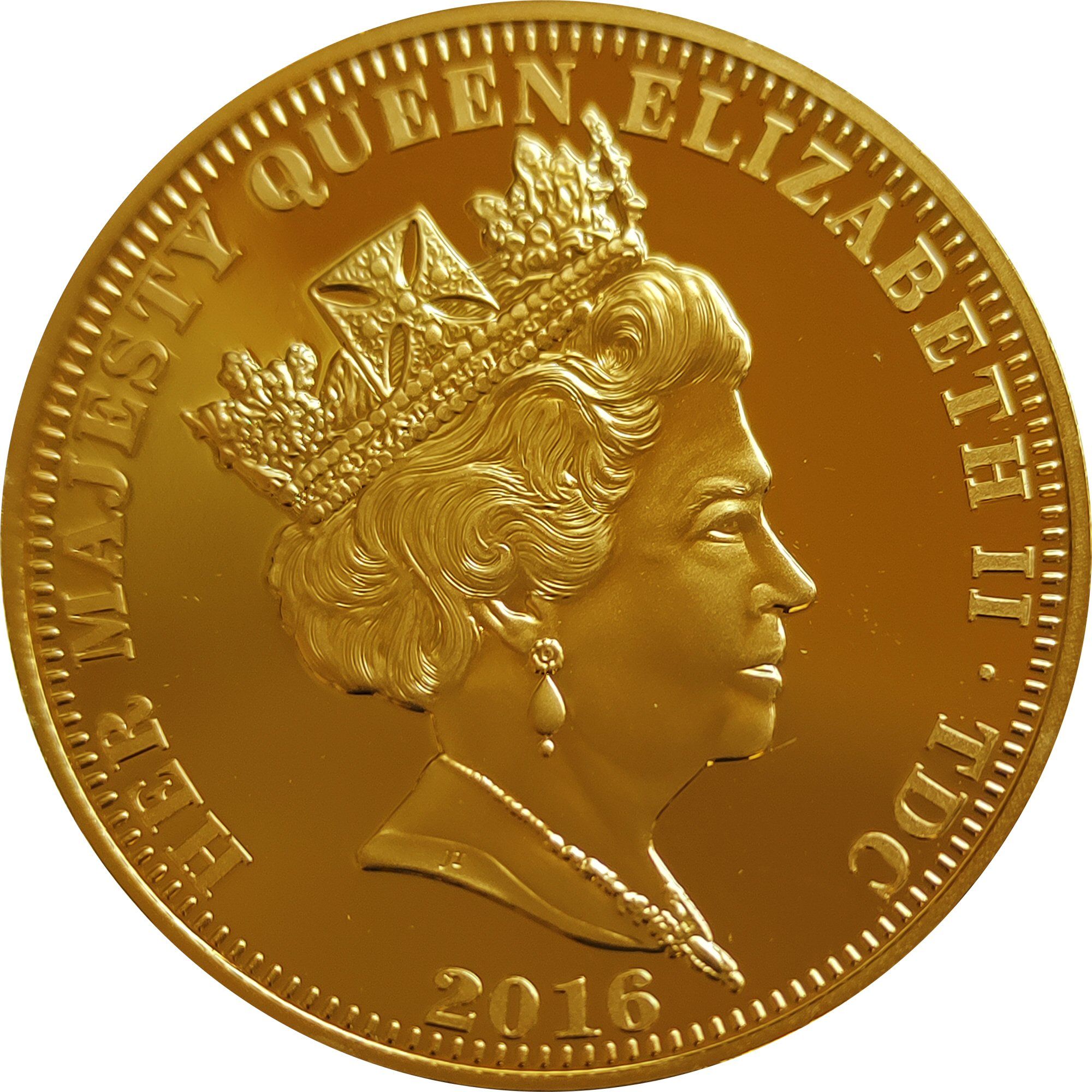 Tristan da Cunha 5 Pounds - Elizabeth II Photo, 1966 obverse