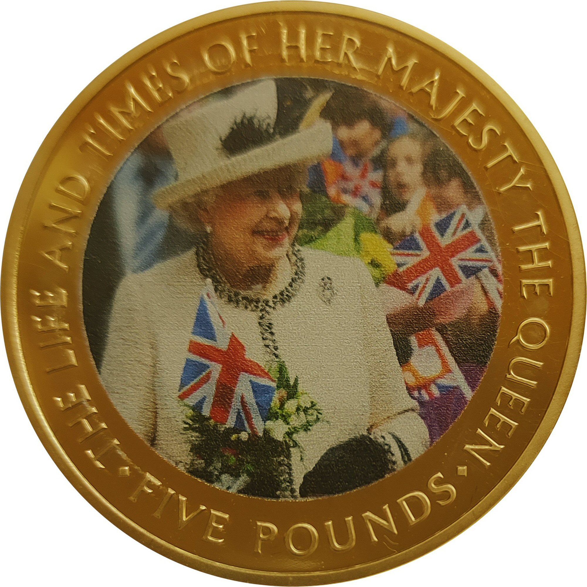 Tristan da Cunha 5 Pounds - Elizabeth II Photo, 2016