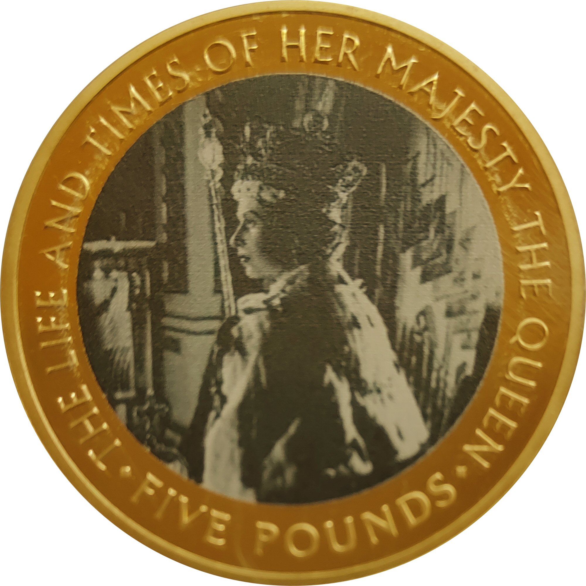 Tristan da Cunha 5 Pounds - Elizabeth II Photo, 1953