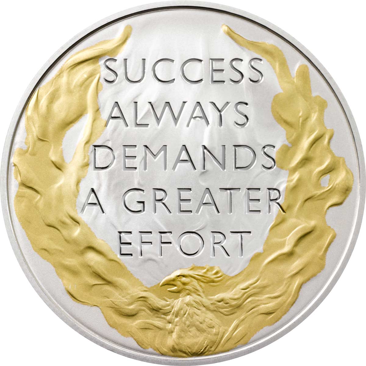Alderney 5 Pounds - Elizabeth II The Man; Silver Proof reverse