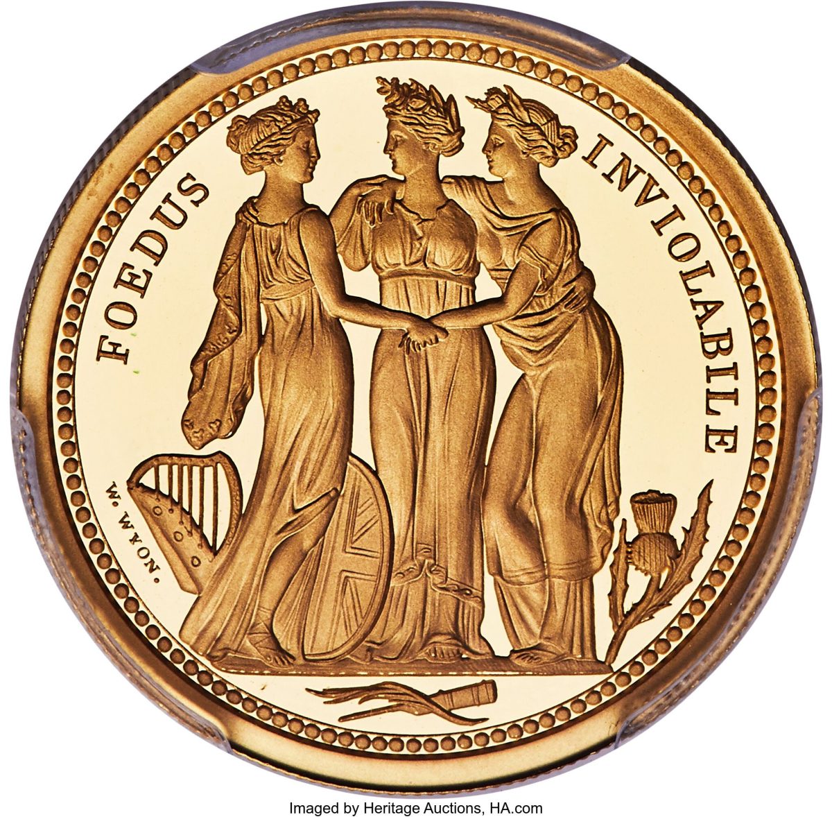 Alderney 1 Sovereign - Elizabeth II Three Graces