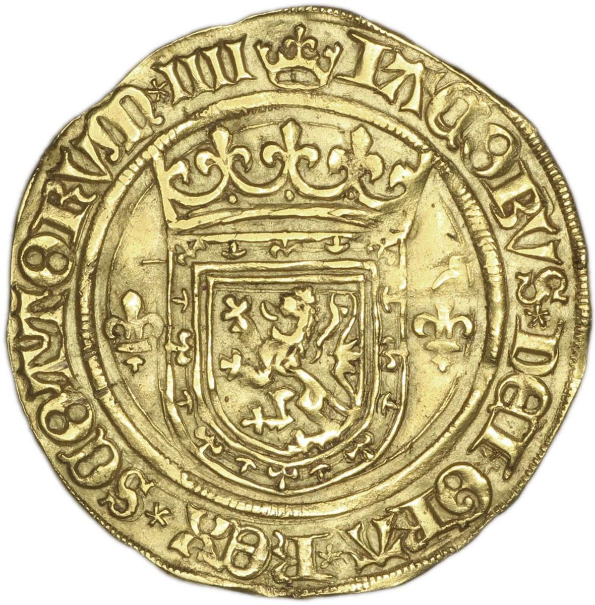 Scotland 1 Lion - James IV Type II obverse