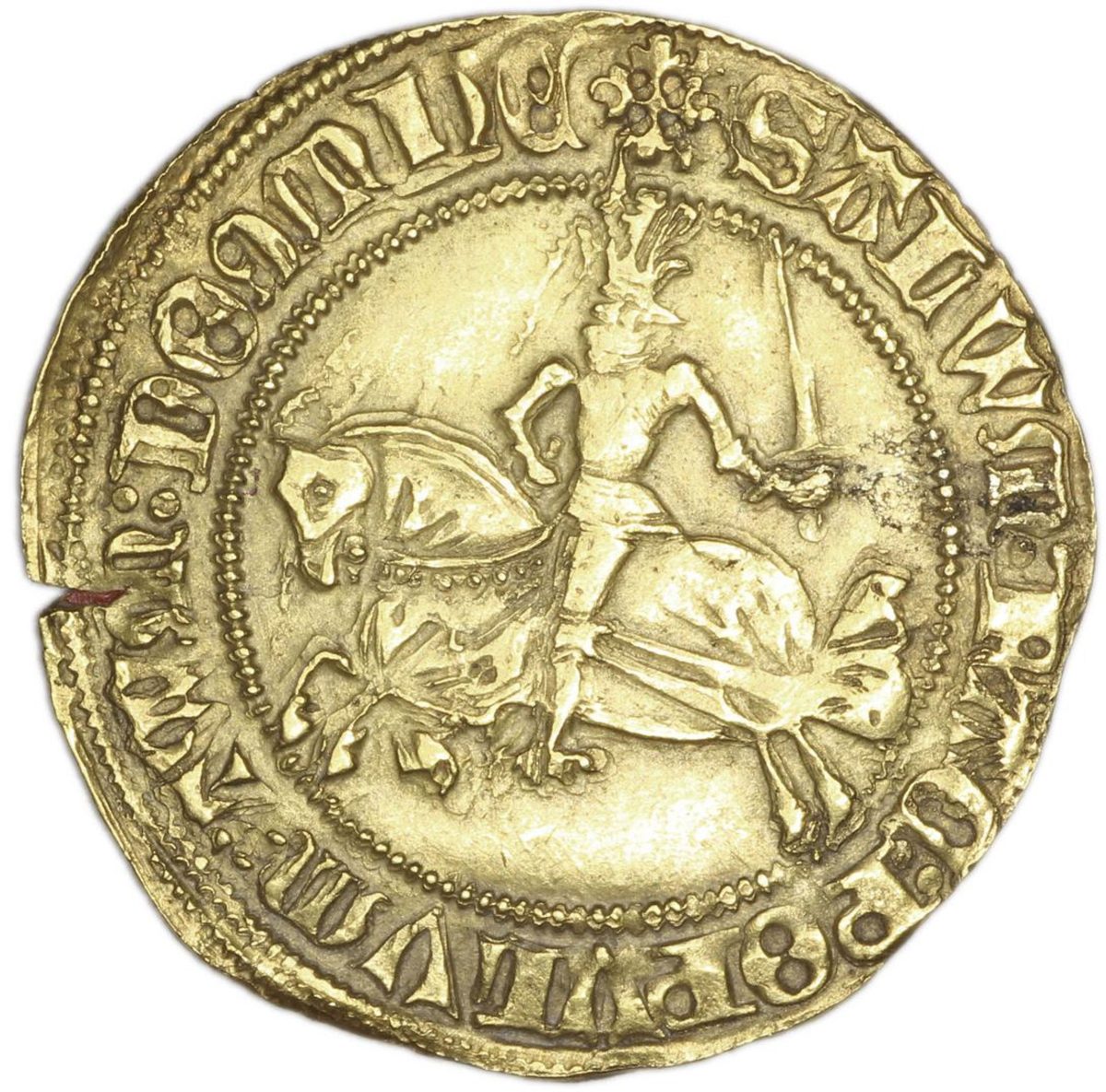 Scotland 1 Rider - James III Issue of 1475-83, Type II