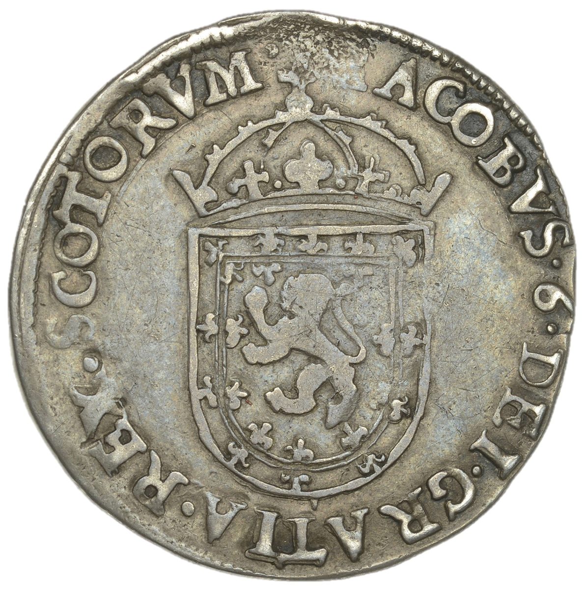 Scotland 8 Shillings - James VI 3rd Coinage obverse