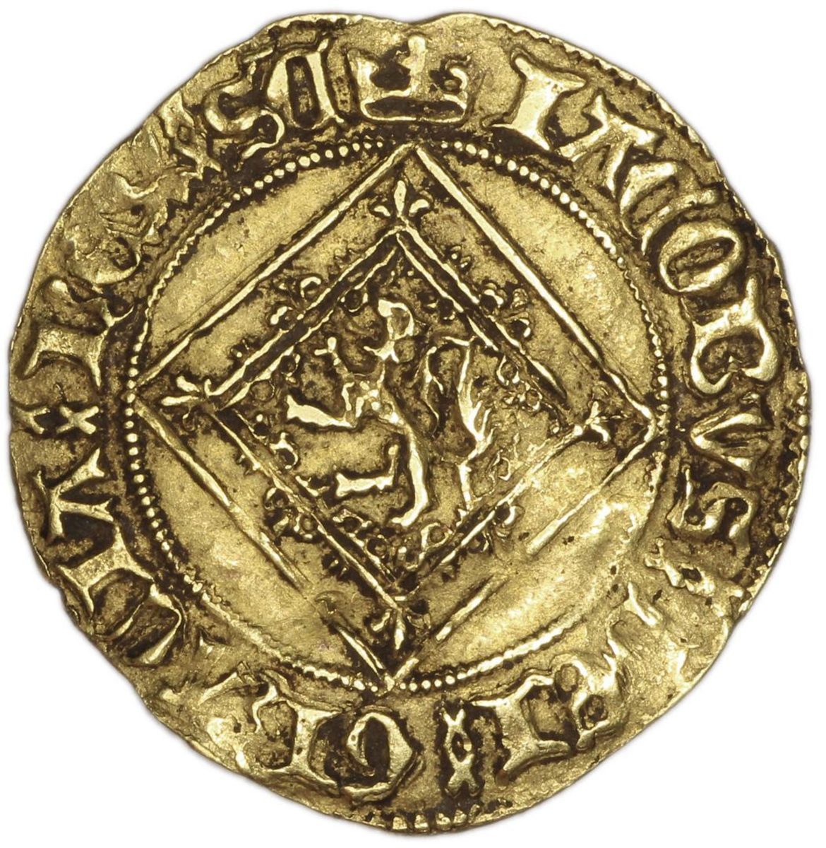 Scotland 1 Demy - James II 1st Coinage, Type IVb obverse