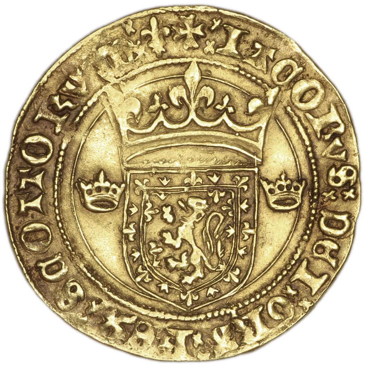 Scotland 1 Lion - James II 2nd Coinage, 1st Issue obverse