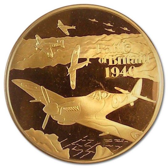 Alderney 1000 Pounds - Elizabeth II Battle of Britain, 1940
