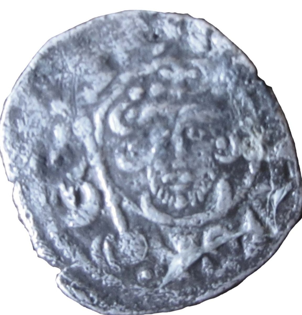 1 Penny - John Short Cross type; class 5a1 obverse