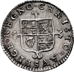 2 Pence - Charles II 1st hammered issue