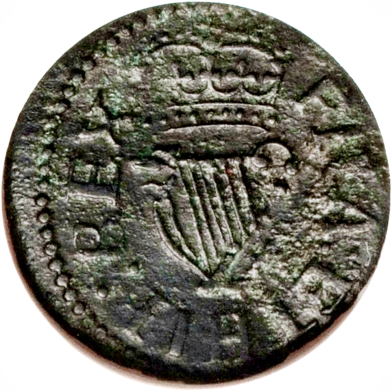 Ireland 1 Farthing - Charles I Richmond Issue
