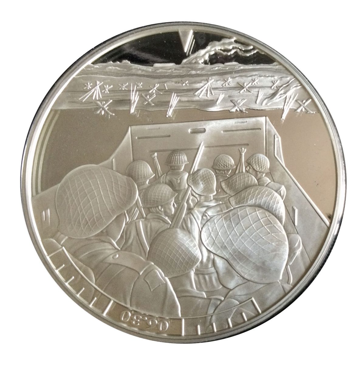 Guernsey 10 Pounds - Queen Elizabeth II D-Day 75th Anniversary