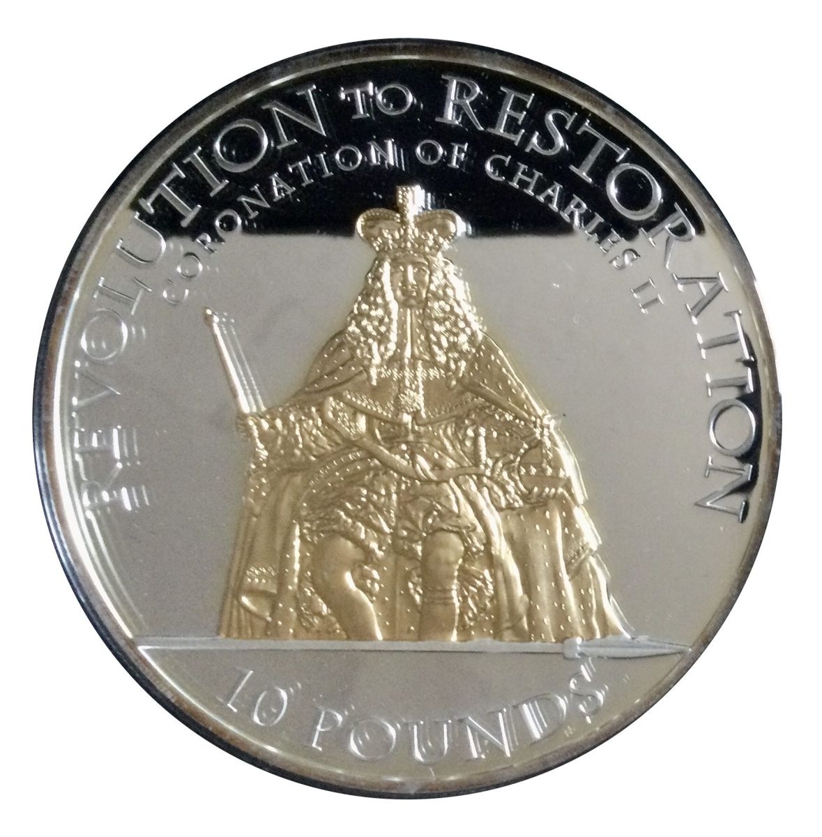 Guernsey 10 Pounds - Queen Elizabeth II Revolution to Restoration