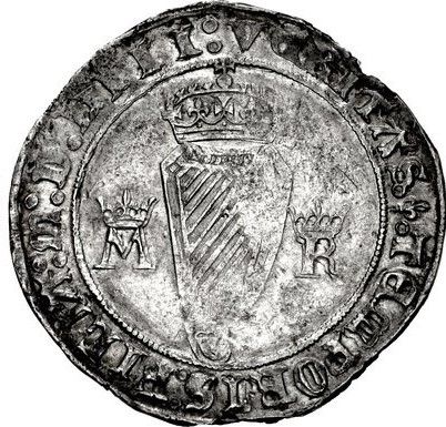 Ireland 1 Shilling - Mary Tudor reverse