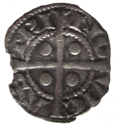½ Penny - Edward I Newcastle; class 3e
