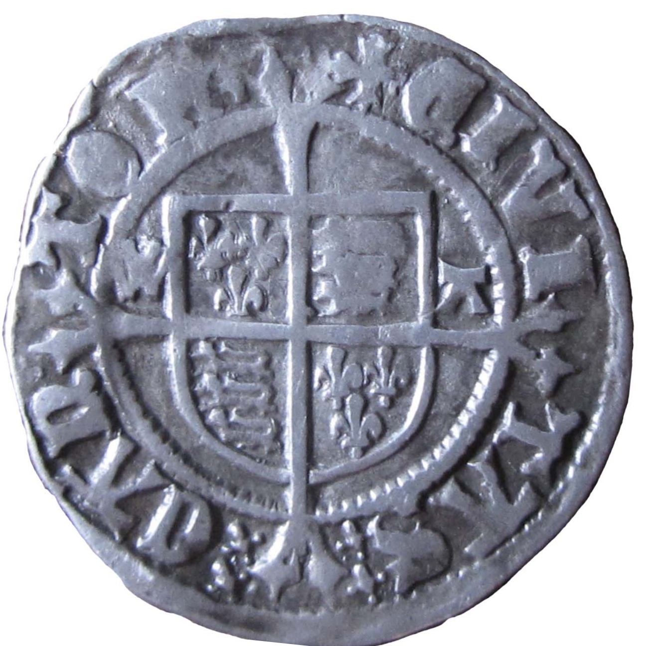 ½ Groat - Henry VIII 2nd coinage; Canterbury