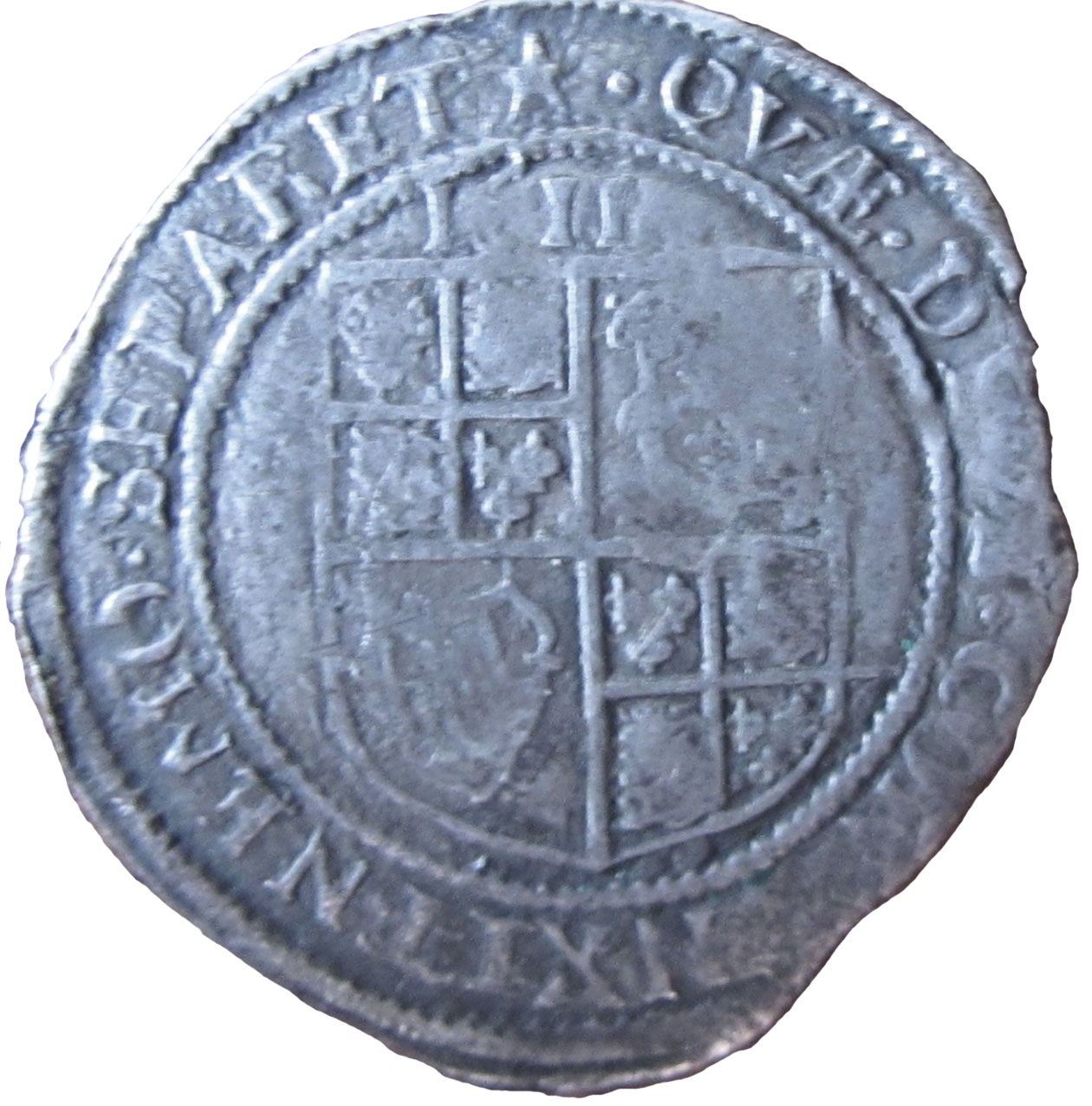 6 Pence - James I 2nd issue; 4th bust