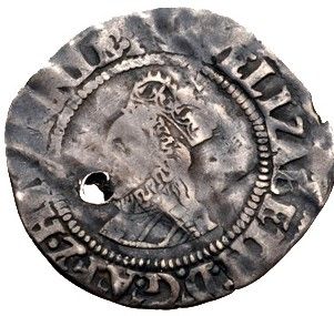 Ireland 1 Groat - Elizabeth I Second Coinage obverse