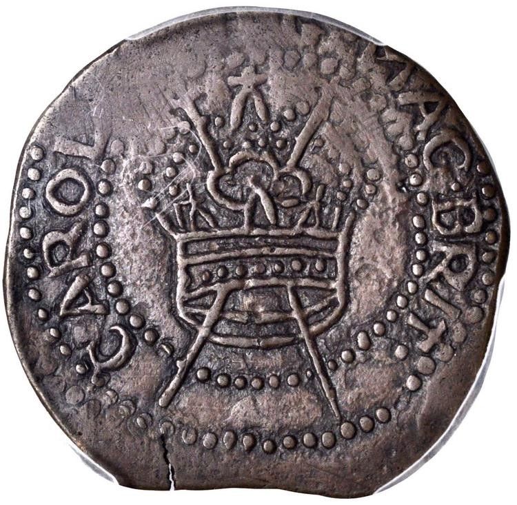 Ireland ½ Penny - Confederate Catholic Kilkenny issue obverse