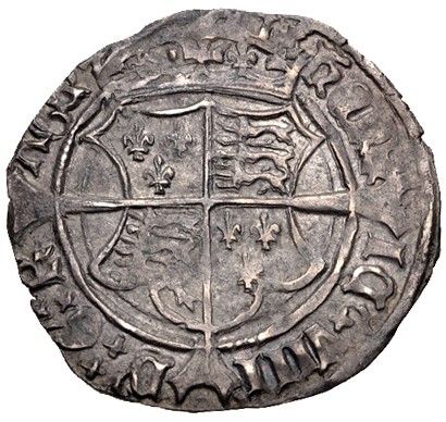 Ireland 1 Groat - Henry VIII Second Harp