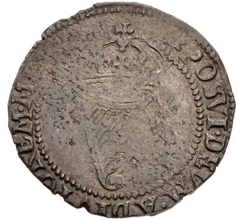 Ireland 6 Pence - Elizabeth I Third Coinage reverse