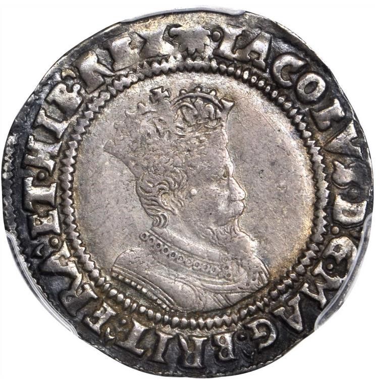 Ireland 1 Shilling - James I Fourth Bust obverse