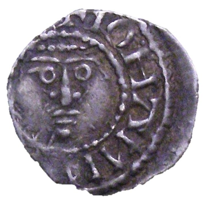 Ireland ½ Penny - John Second "DOMinus" coinage; Dublin obverse