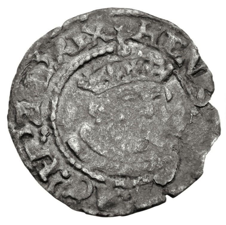 Ireland 3 Pence - Edward VI Henry VIII bust obverse