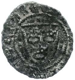 Ireland 1 Farthing - Edward IV Three crowns obverse
