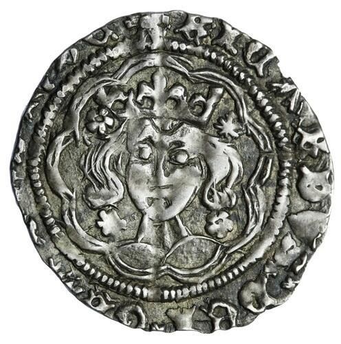 Ireland 1 Groat - Richard III Portrait; Drogheda obverse