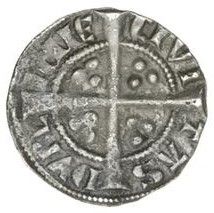 Ireland ½ Penny - Edward I Second coinage, Class I, Dublin