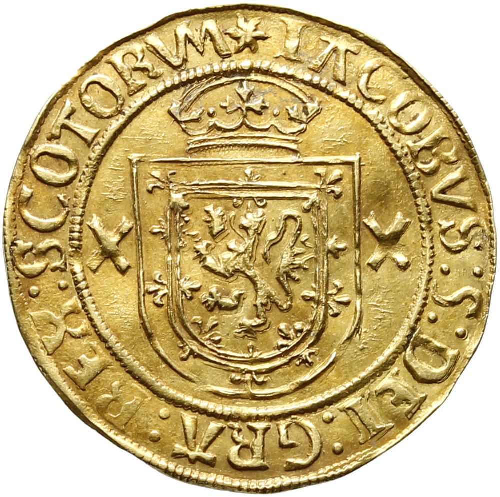 Scotland 1 Crown - James V 2nd Coinage, Type V obverse