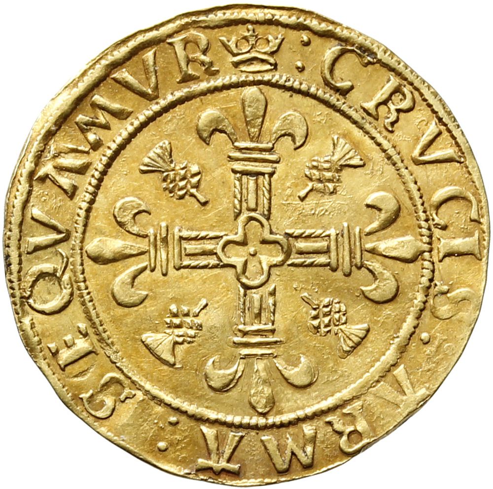Scotland 1 Crown - James V 2nd Coinage, Type V