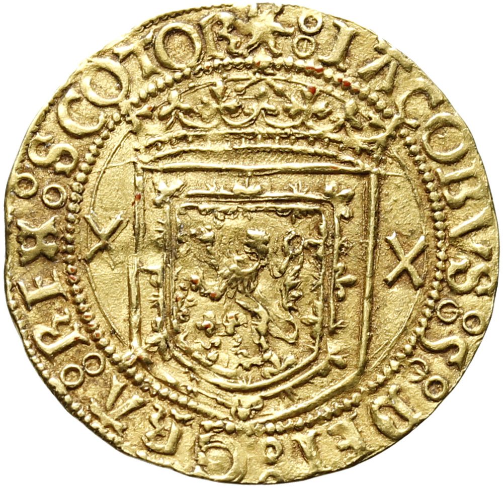 Scotland 1 Crown - James V 2nd Coinage, Type I obverse