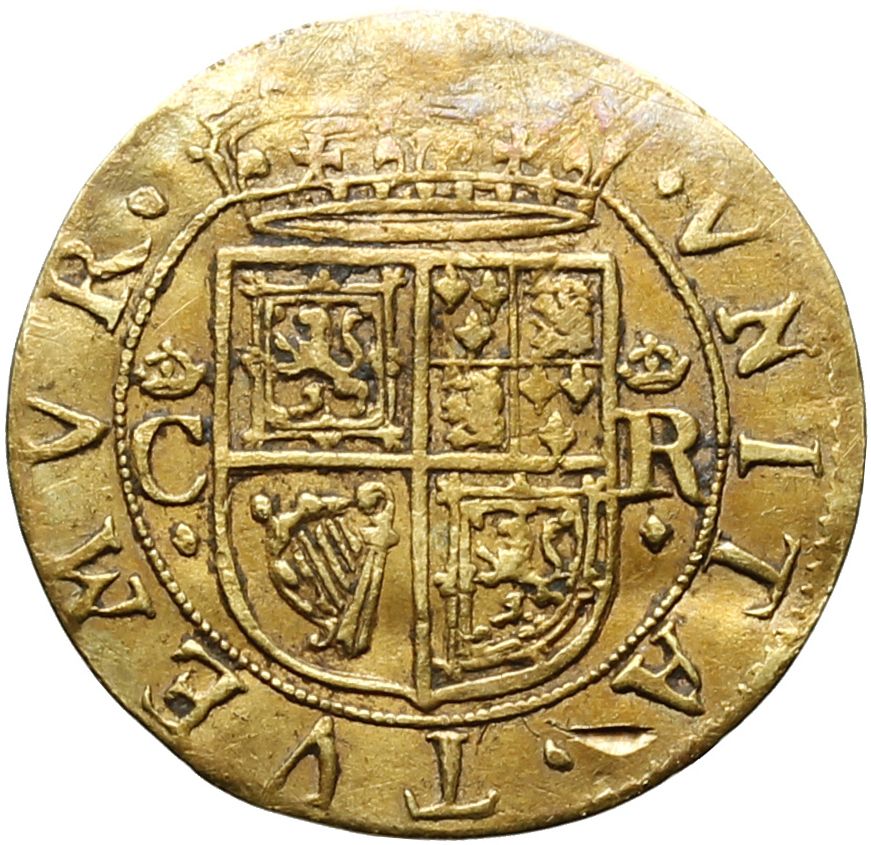 Scotland 1 Britain Crown - Charles I 3rd Coinage, 1st Issue