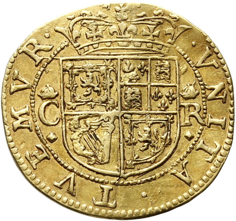 Scotland ½ Unit - Charles I 3rd Coinage, 2nd Issue