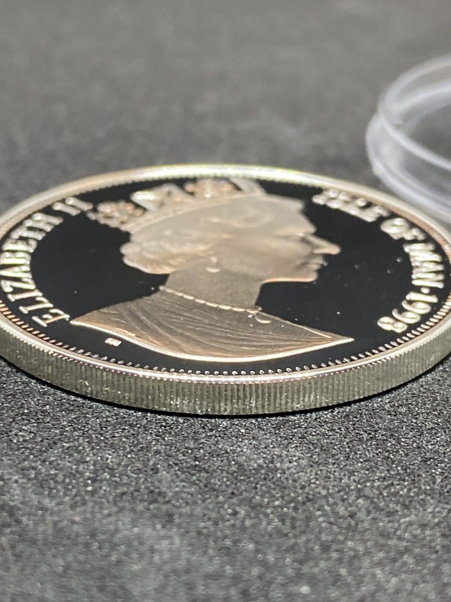 Isle of Man 1 Crown - Elizabeth II Vasco da Gama; Silver Proof reverse