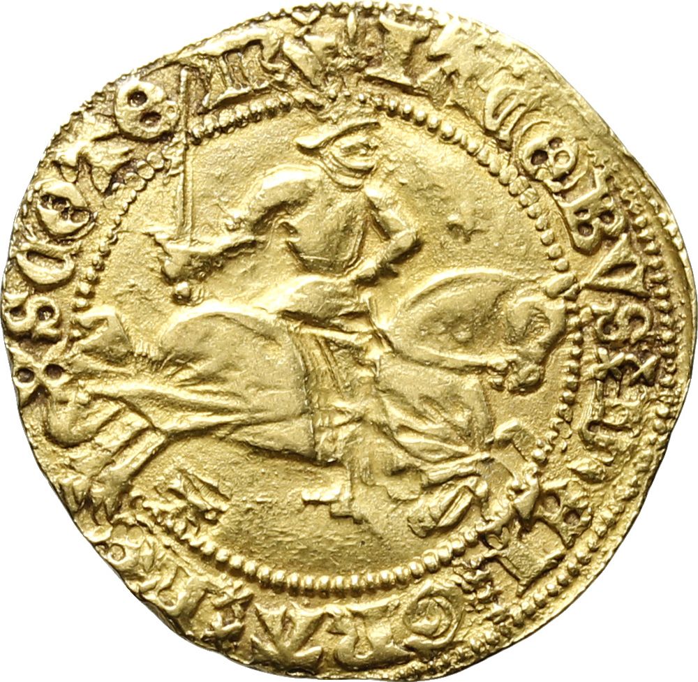 Scotland 1 Rider - James III Issue of 1475-83, Type I obverse