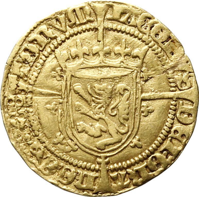 Scotland ½ Rider - James III Issued of 1475-83, Type II obverse