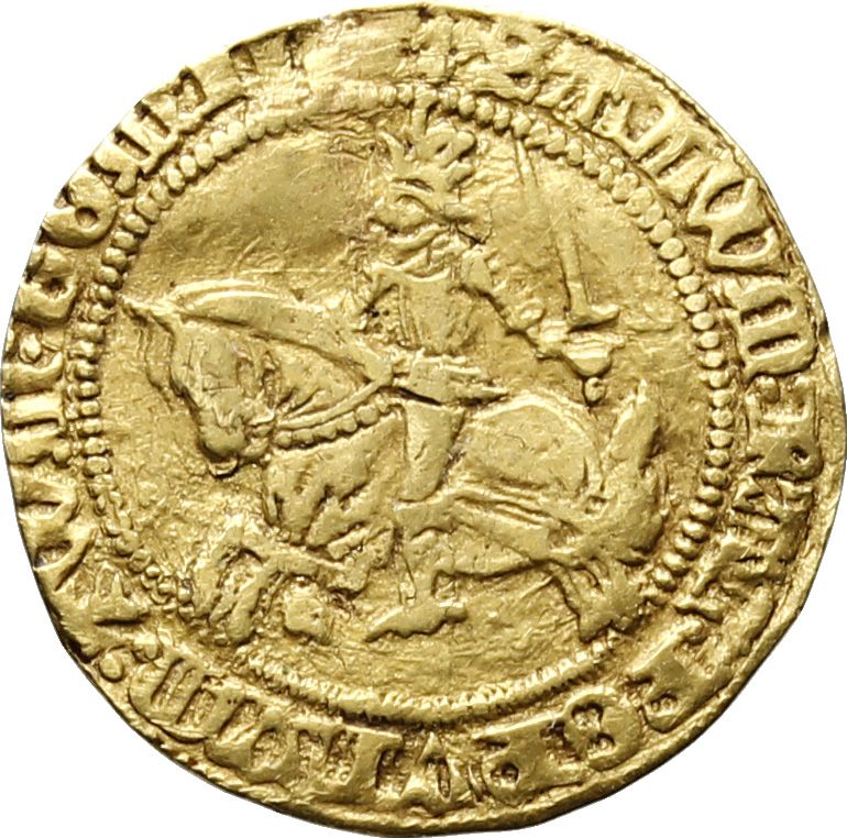 Scotland ½ Rider - James III Issued of 1475-83, Type II