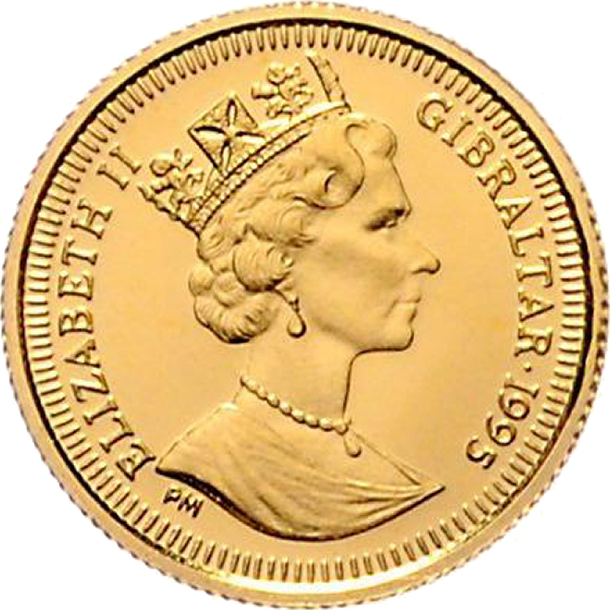 Gibraltar 15 ECUs - Elizabeth II Henry the Lion / Heinrich der Löwe obverse