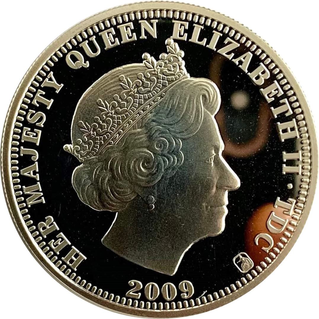 Tristan da Cunha 5 Pounds - Elizabeth II Britannia obverse
