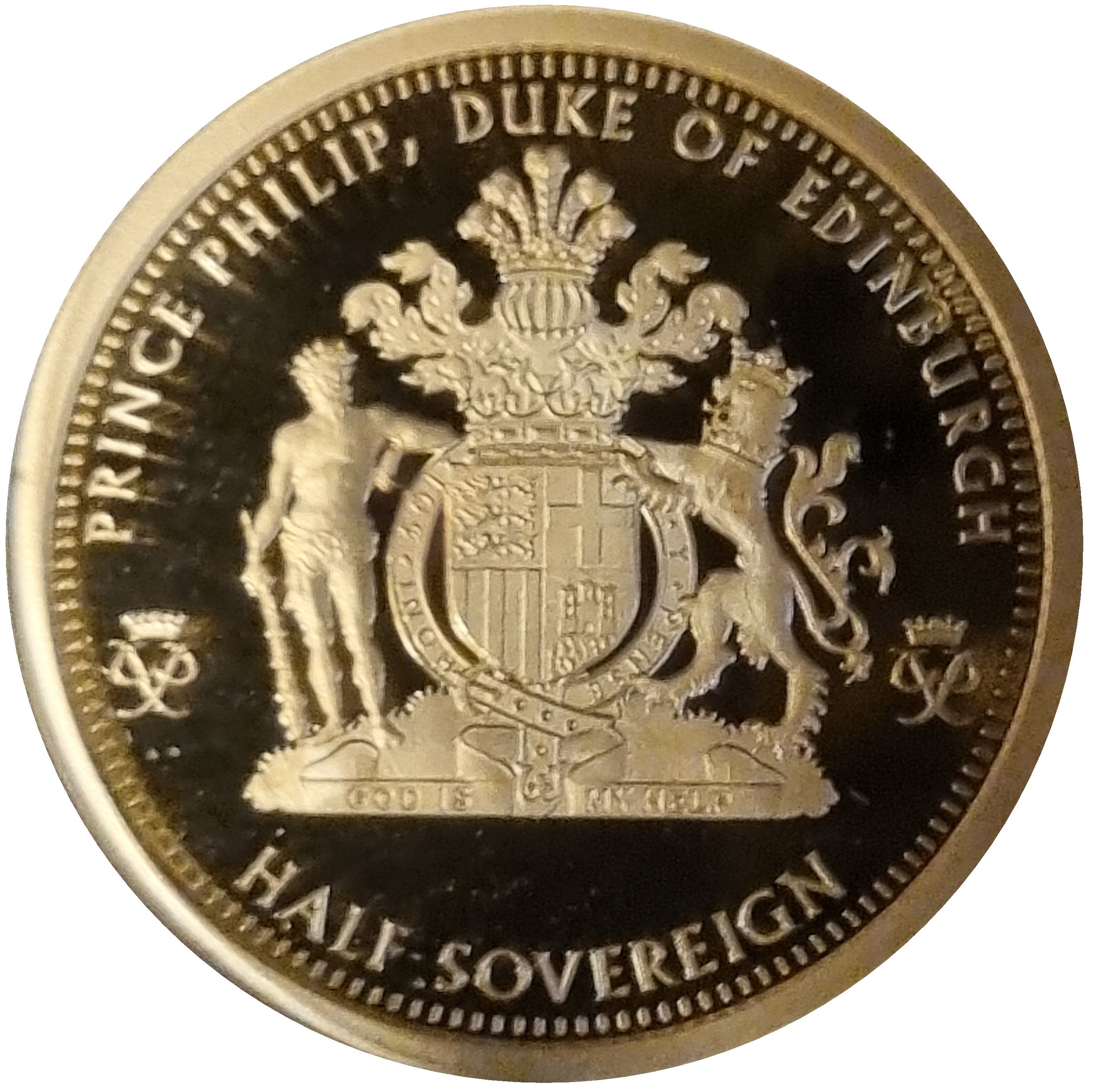 Tristan da Cunha ½ Sovereign - Elizabeth II HRH Prince Philip