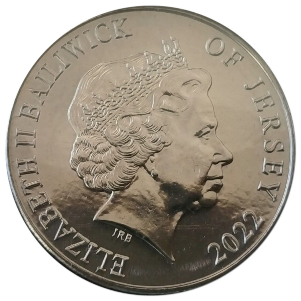 Jersey 10 Pence - Elizabeth II Rose obverse
