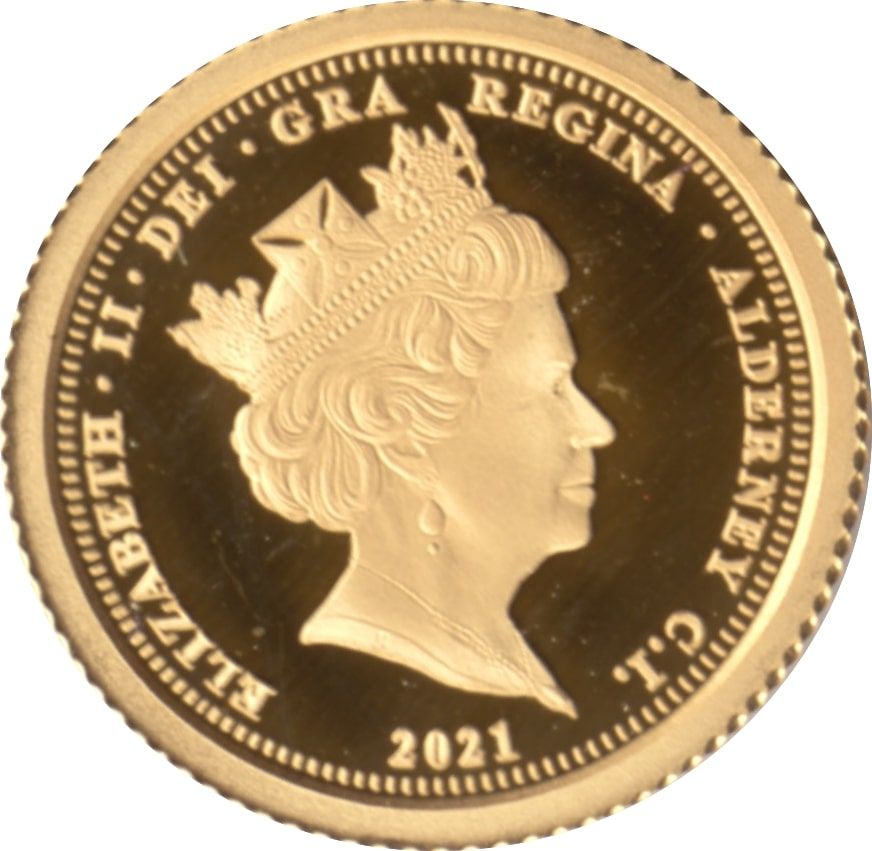 Alderney 5 Pounds - Elizabeth II RNLI; Roy Barker I obverse