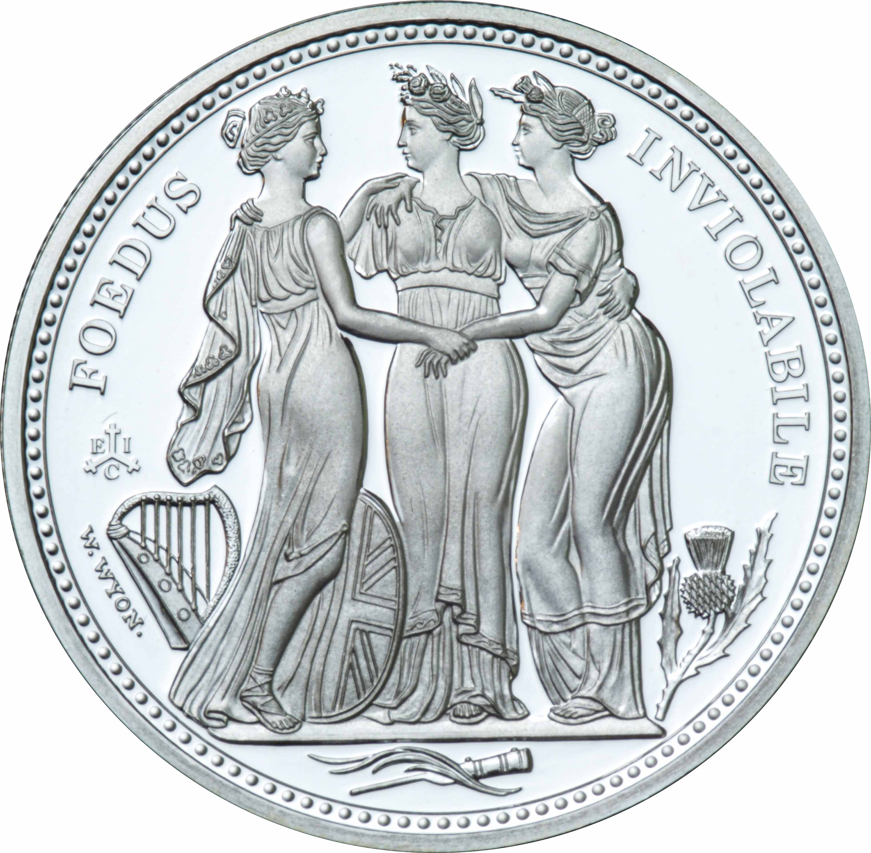 Saint Helena 1 Pound - Elizabeth II Three Graces