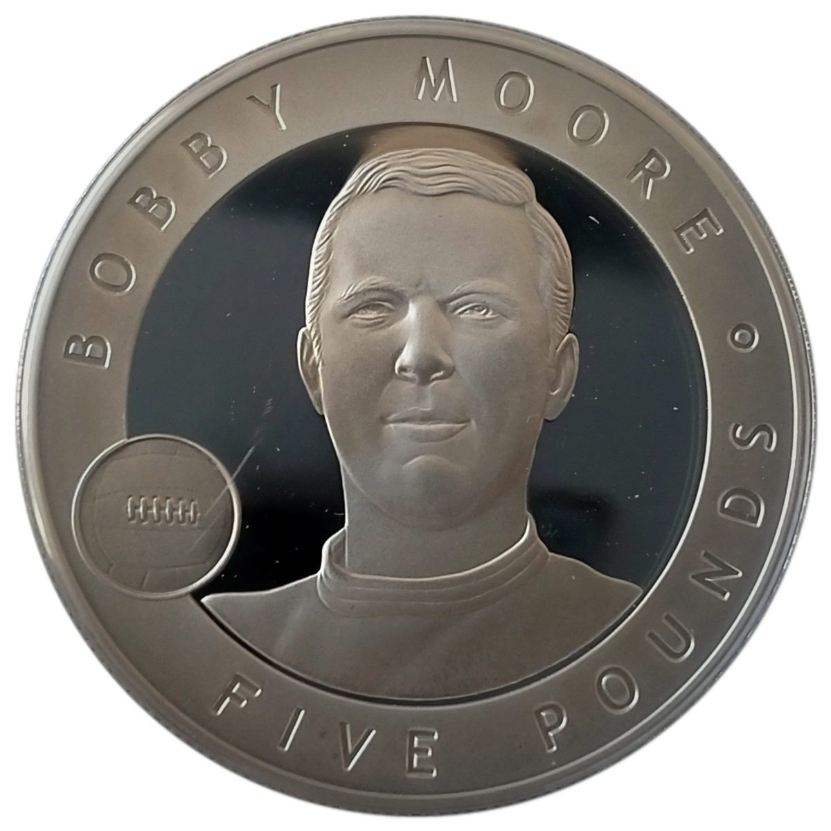 Jersey 5 Pounds - Elizabeth II Bobby Moore