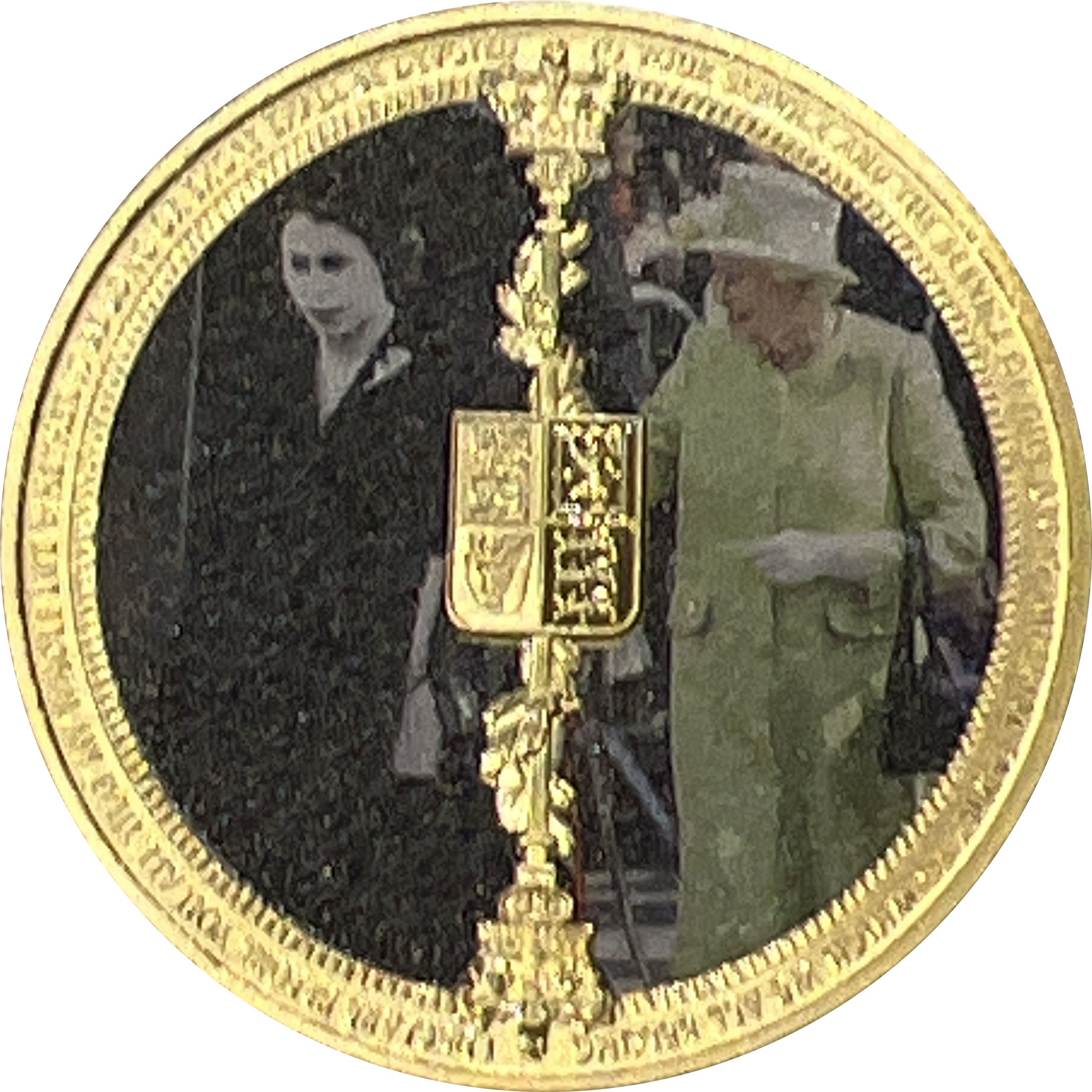 Gibraltar 1 Crown - Elizabeth II Platinum Jubilee - A Legacy